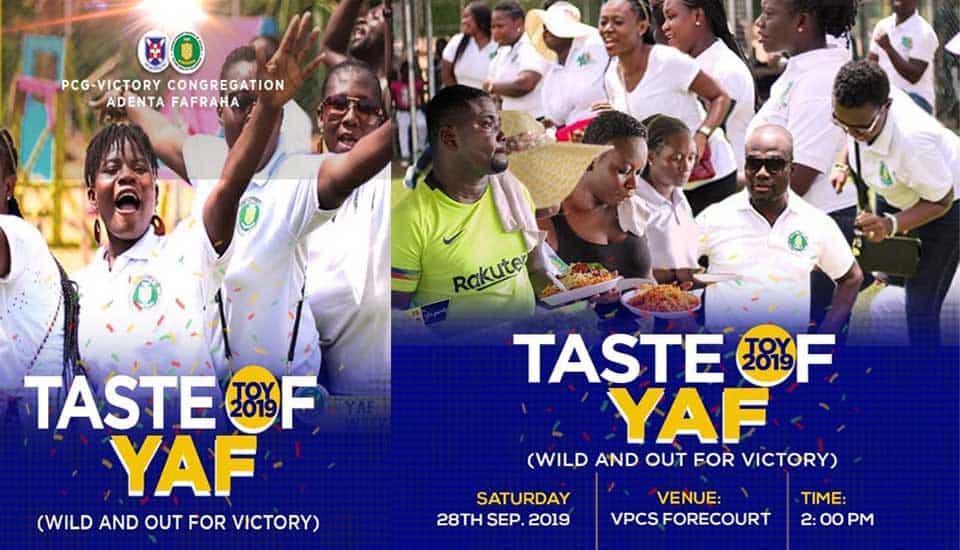 victory presby taste of yaf September 2019