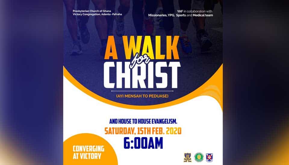 a walk for Christ 2020